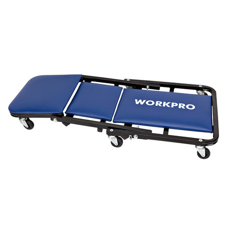 Workpro Multi-function Creeper  Foldable Steel Rail Construction