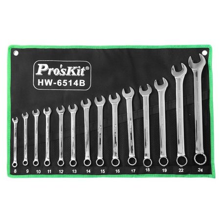 Combination Wrench Set metric 14pc