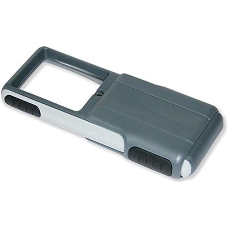 Carson Optical Po-25mu Minibrite 3x Power Led Lighted Slide Out Magnifier With Protective Sleeve