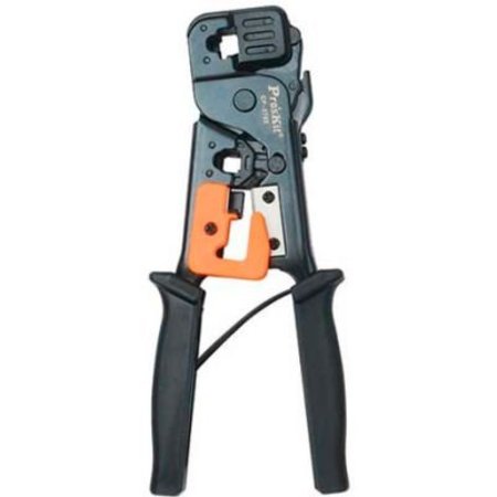 Eclipse Tools 300-018 Modular Plug Crimping Tool Rj45  For Use W/rj45  Black