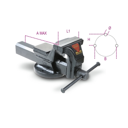 Parallel Bench Vice 125mm