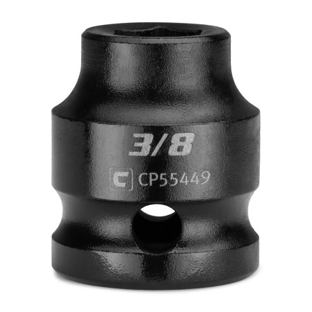 1/2 In Drive 3/8 In 6-point Sae Stubby Impact Socket