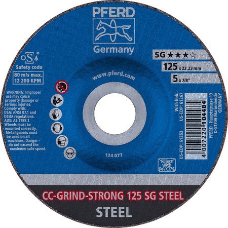 5 Cc-grind-strong - 7/8 A.h. - Sg Steel 10pk