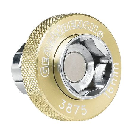 3/8 In Drive  16mm Specialty Metric Socket  6 Points