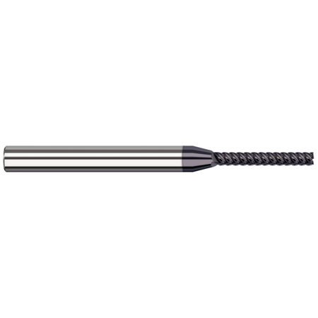 End Mill For Exotic Alloys - Square  0.0310 (1/32)  Length Of Cut: 7/32