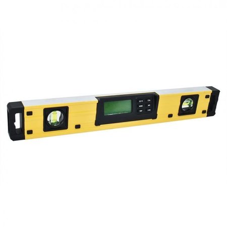 18 Digital Level With BubbleandMemory Function - Lcd Screen With Backlight - Ip54