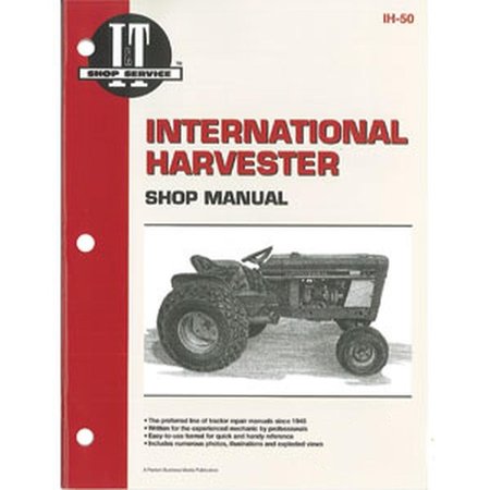 New Shop Manual It For International Harvester Models Intl Fits Cub 154 Lo-