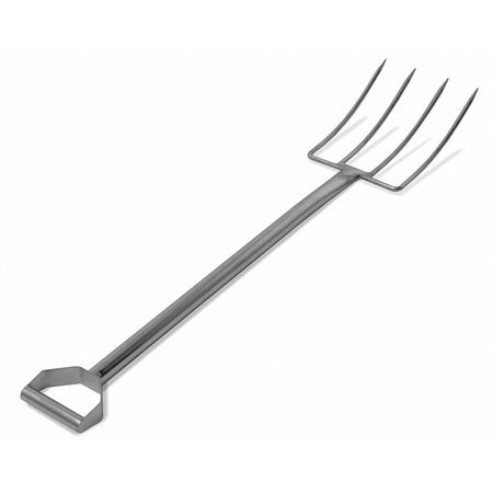 Stainless Steel Fork 4 Tines 12 In