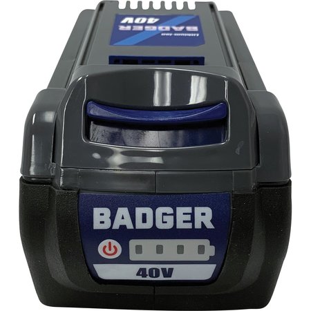 Badger 40-volt 2.5 Ah Lion Battery