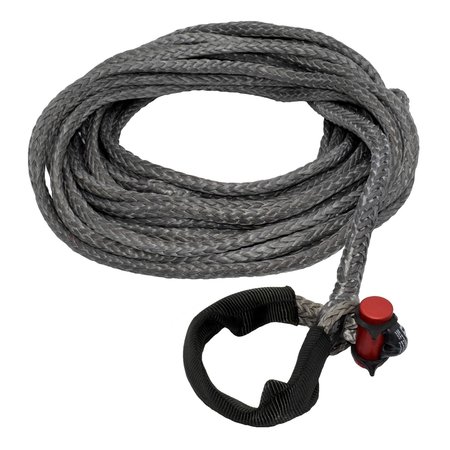7/16 In. X 50 Ft. 7 400 Lbs. Wll. Lockjaw Synthetic Winch Line Extension W/integrated Shackle