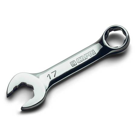 17 Mm Wavedrive Pro Stubby Combination Wrench For Regular And Rounded Bolts