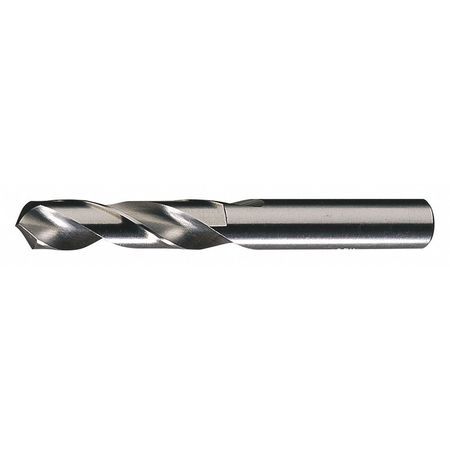 Screw Machine Drill Bit  #8 Size  118  Degrees Point Angle  High Speed Steel  Bright Finish