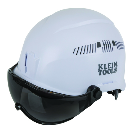 Safety Helmet Visor  Gray Tinted