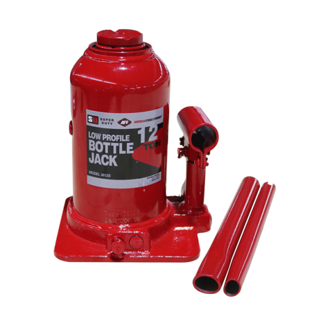Super Duty 12 Ton Hydraulic Bottle Jack  Welded Cylinder