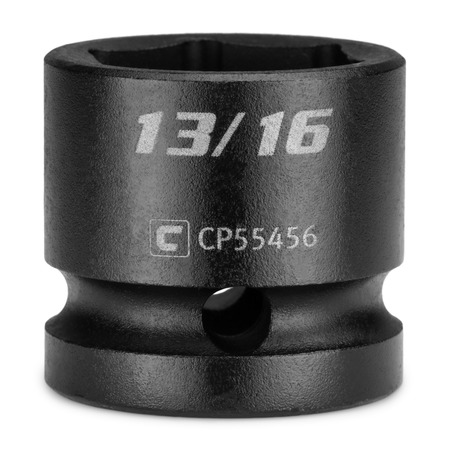 1/2 In Drive 13/16 In 6-point Sae Stubby Impact Socket