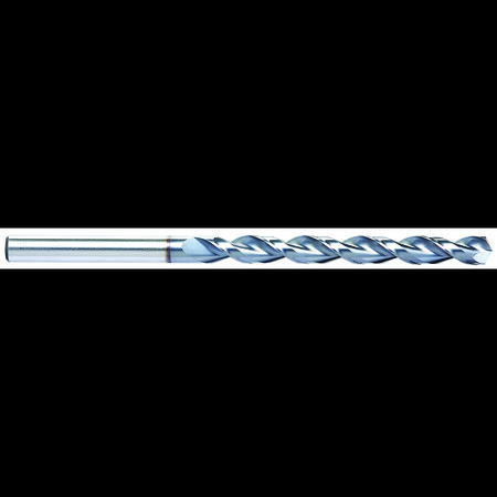 Hssco5 Parabolic Flute Taper Length Straight Shank Drill Ticn Coated
