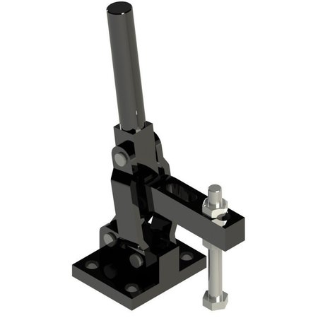 Vertical Holddown Toggle Clamp  990 Lb Retention Force  120deg Opening Angle