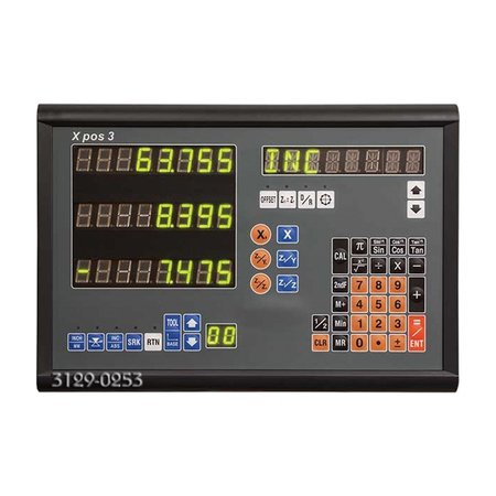 3-axis Dro Display Console For Glass Scale Encod Ers