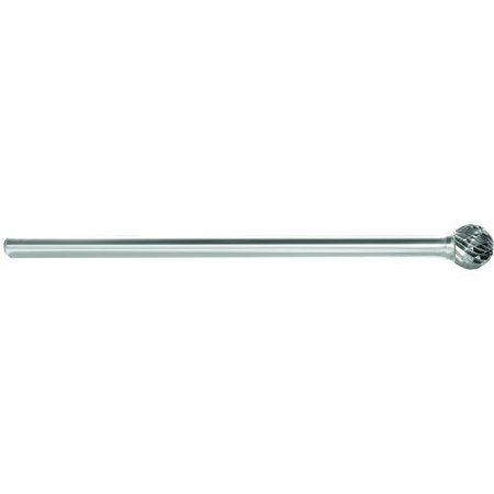 Carbide Burr  General Purpose Long Shank  Series 597  12 Head Dia  716 Length Of Cut  Ball Sha