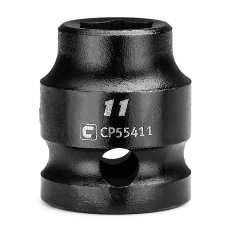 1/2 In Drive 11 Mm 6-point Metric Stubby Impact Socket