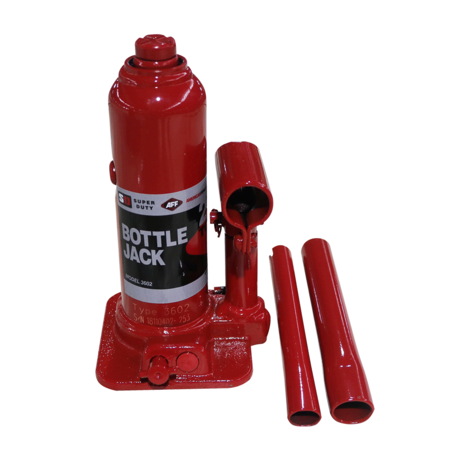 Super Duty 2 Ton Hydraulic Bottle Jack  Manual  Welded Cylinder