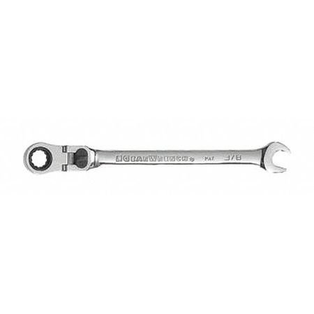 3/8 12 Point Xl Locking Flex Head Ratcheting Combination Wrench