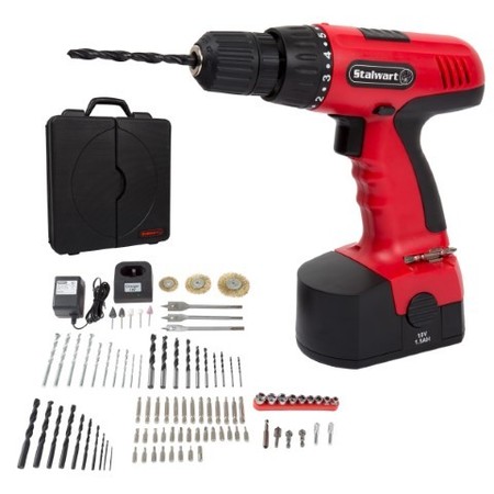89-piece Fleming Supply Cordless Drill Bits Tool Set  Wire Brush Wheels  Router  Grinding polishing
