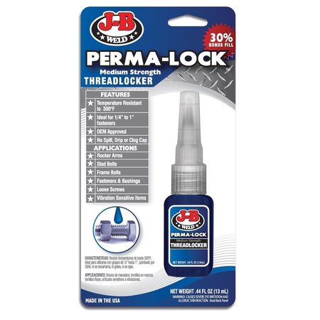 J-b Weld Perma-lock 13 Ml. Blue Threadlocker