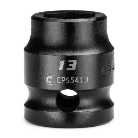 1/2 In Drive 13 Mm 6-point Metric Stubby Impact Socket