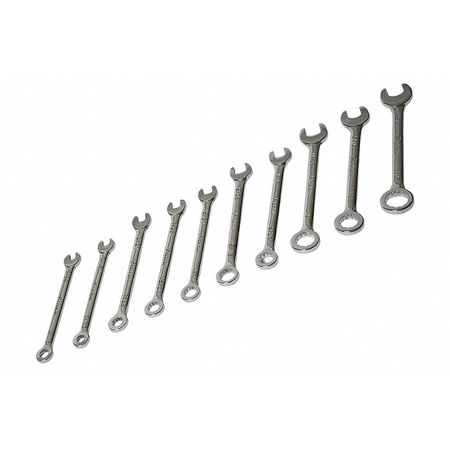 Combo Wrench Set  Steel  2-3/4 To 4 In.