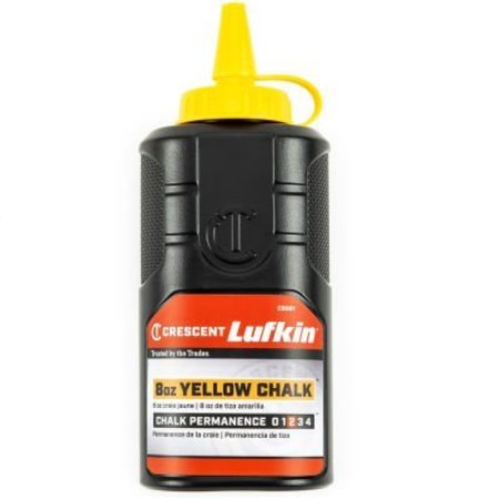 Crescent Lufkin?� Chalk Refill  8 Oz  Yellow