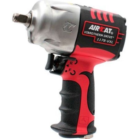 Aircat Vibrotherm Air Impact Wrench  1/2 Drive Size  1300 Max Torque