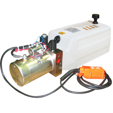 Powe Unit 12 Volt Double Acting 2.5 Gallon 2500 Psi solenoid Operated