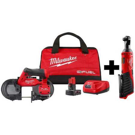 M12 Band Saw Kit And M12 3/8 Ratchet