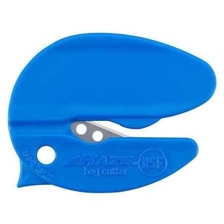 Safety Cutter  Fixed Blade  Enclosed  Plastic  3 In L.