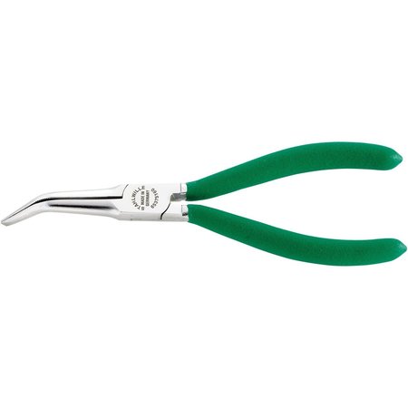 Snipe Nose Plier (needle Plier) L.160 Mm Head Chrome Plated Handles Dip-coated