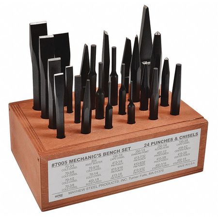 Punch And Chisel Set 24 Pieces