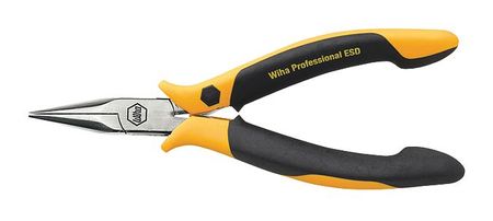 Esd Needle Nose Plier 4-3/4 In. serrated