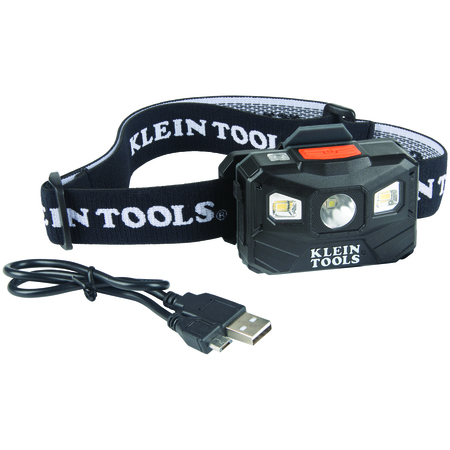 Rechargeable Headlamp With Fabric Strap  400 Lumens  All-day Runtime