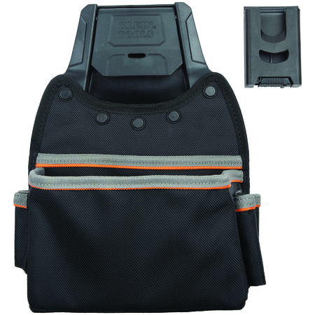 Black/gray/orange 1680d Ballistic Weave Click Lock?�?�??�
