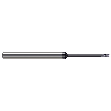 End Mill For High Temp Alloys - Square 0.1250 (1/8) Cutter Dia X 0.1870 (3/16) Length Of Cut