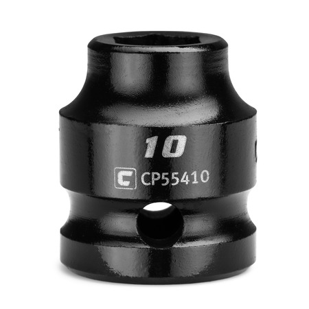 1/2 In Drive 10 Mm 6-point Metric Stubby Impact Socket
