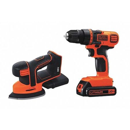 20v Max* Corded Drill/driver And Mouse(r) Detail Sander Combo Kit
