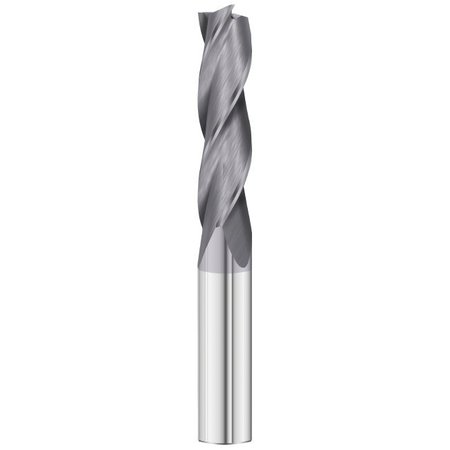 3-flute - 30?? Helix - 3300 Gp End Mills  Tialn  Rh Spiral  Square  Extra-long  1/2
