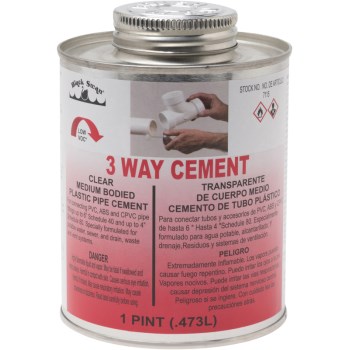 Black Swan Mfg 07115 3-way Med Cement ~ 16 Oz